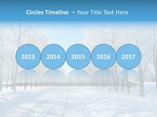 Season Blue Day PowerPoint Template