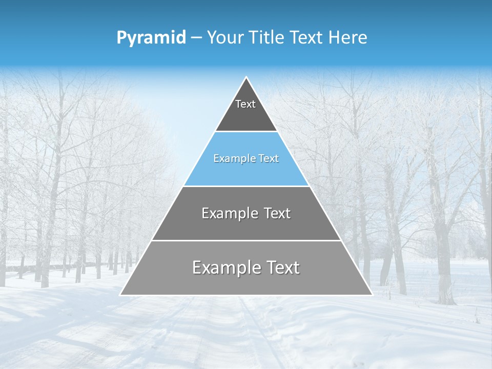 Season Blue Day PowerPoint Template