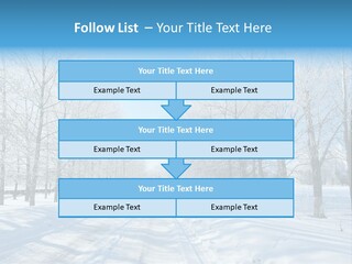 Season Blue Day PowerPoint Template