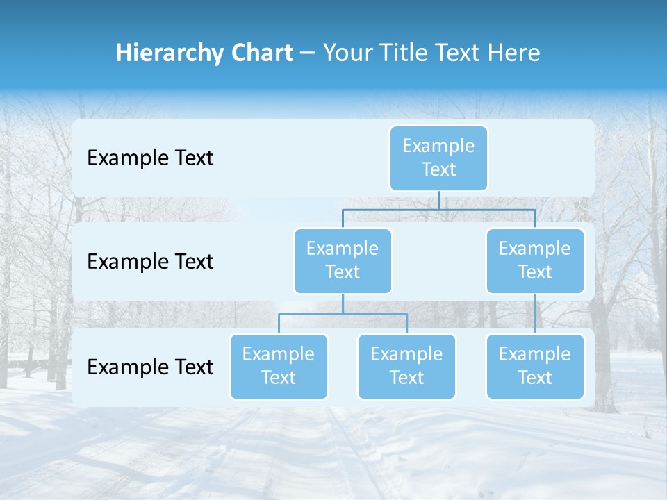 Season Blue Day PowerPoint Template