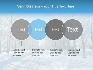 Season Blue Day PowerPoint Template