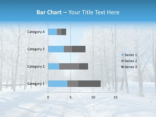 Season Blue Day PowerPoint Template