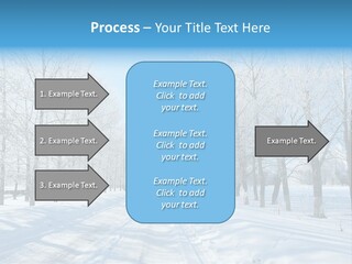 Season Blue Day PowerPoint Template