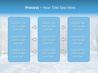 Season Blue Day PowerPoint Template