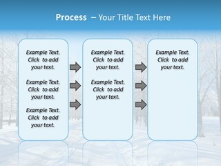 Season Blue Day PowerPoint Template