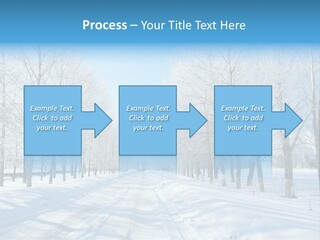 Season Blue Day PowerPoint Template