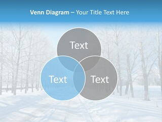 Season Blue Day PowerPoint Template