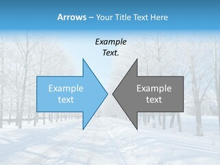 Season Blue Day PowerPoint Template