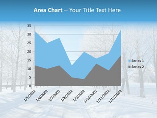Season Blue Day PowerPoint Template