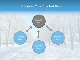 Season Blue Day PowerPoint Template