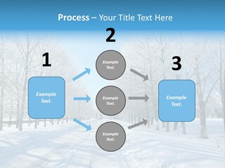 Season Blue Day PowerPoint Template