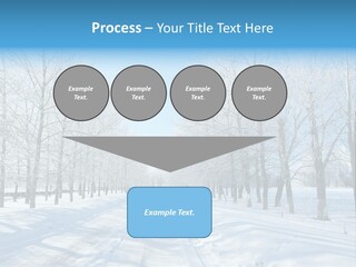 Season Blue Day PowerPoint Template