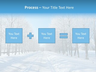 Season Blue Day PowerPoint Template