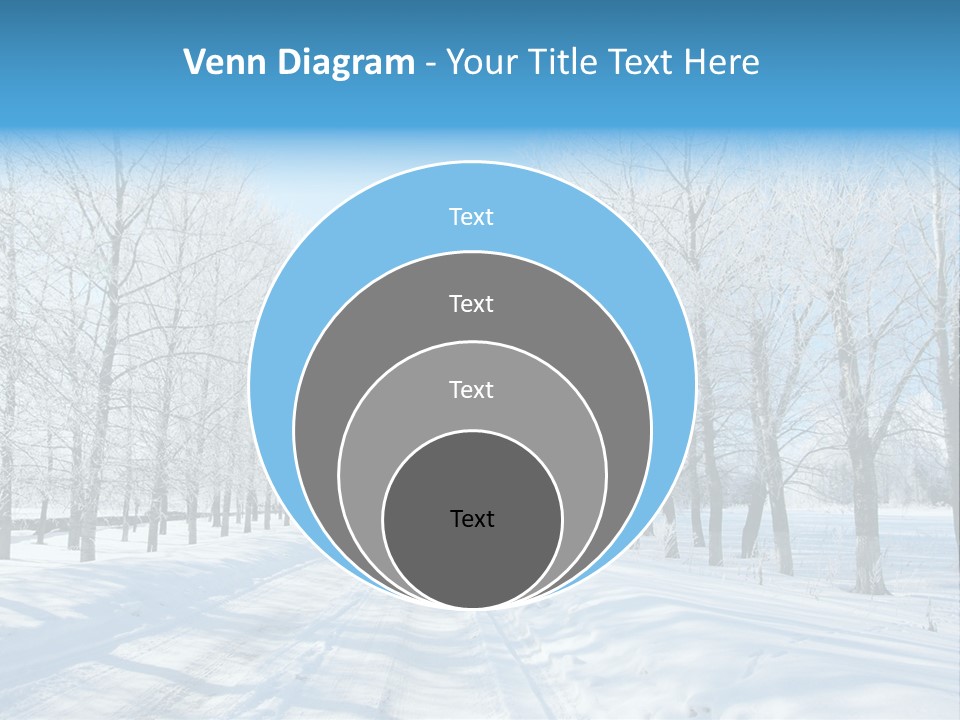 Season Blue Day PowerPoint Template