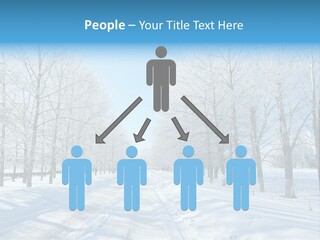 Season Blue Day PowerPoint Template