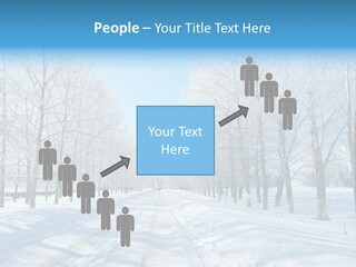 Season Blue Day PowerPoint Template