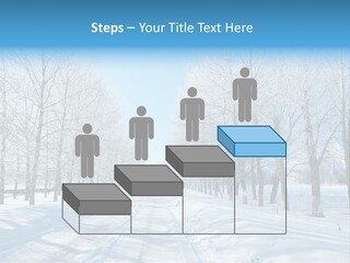 Season Blue Day PowerPoint Template