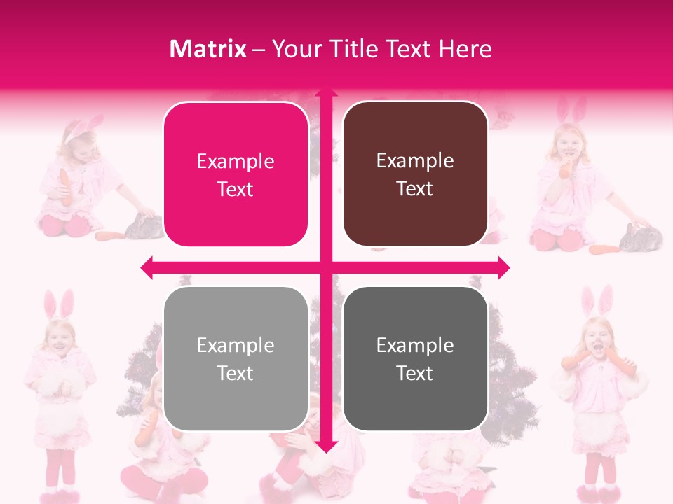 Joy Food Bunny PowerPoint Template