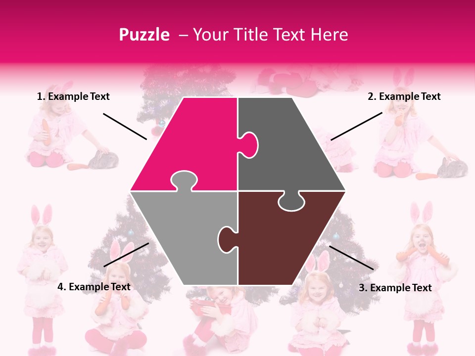 Joy Food Bunny PowerPoint Template