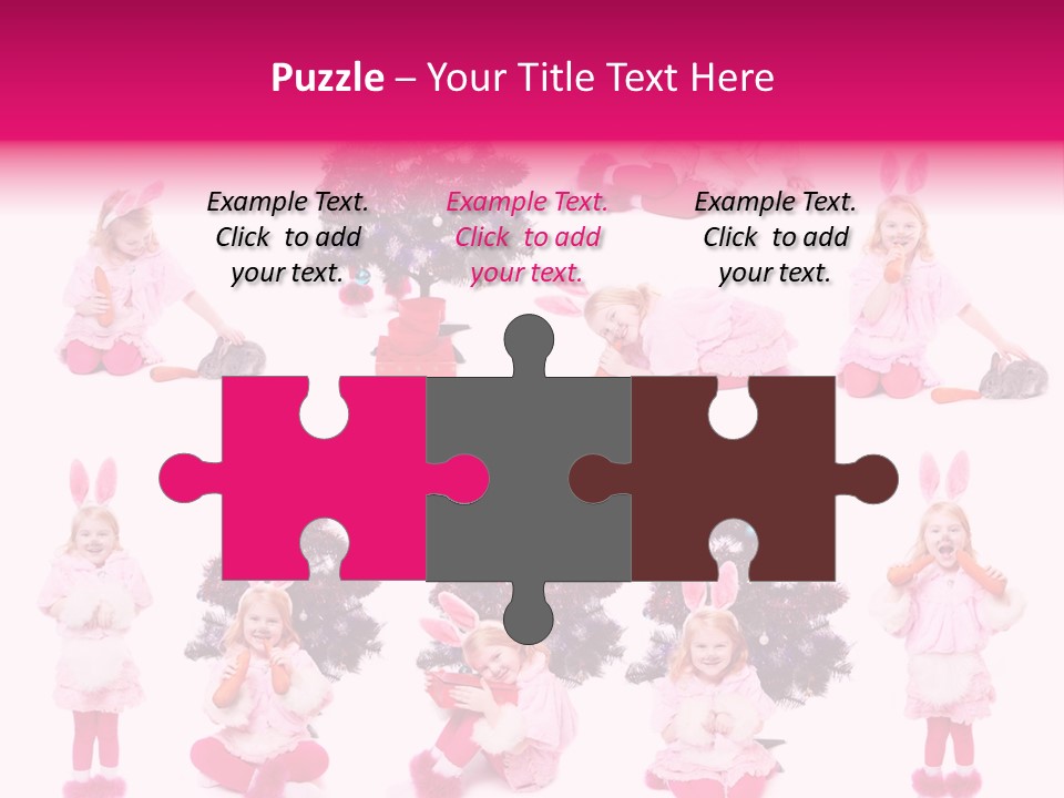 Joy Food Bunny PowerPoint Template