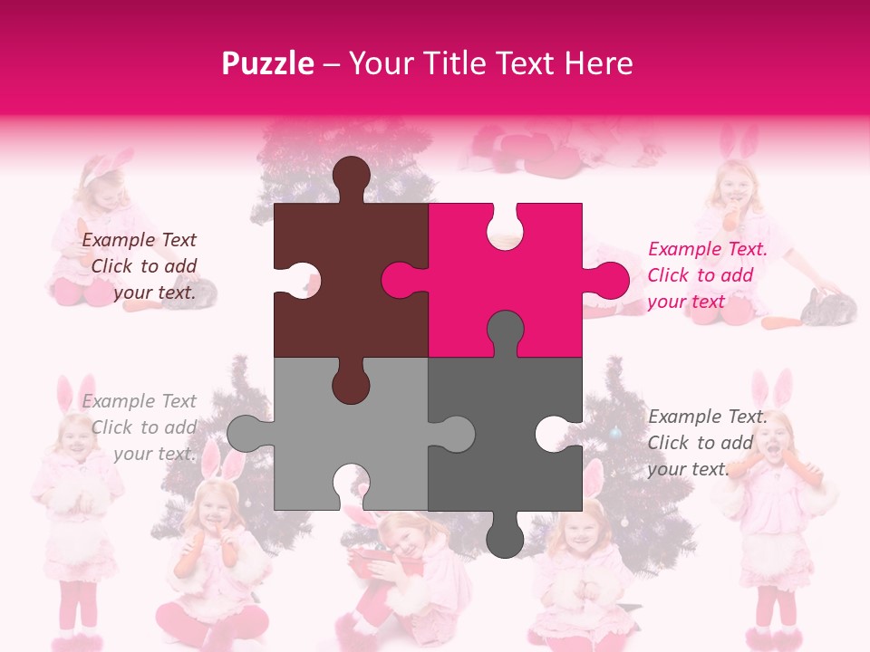 Joy Food Bunny PowerPoint Template