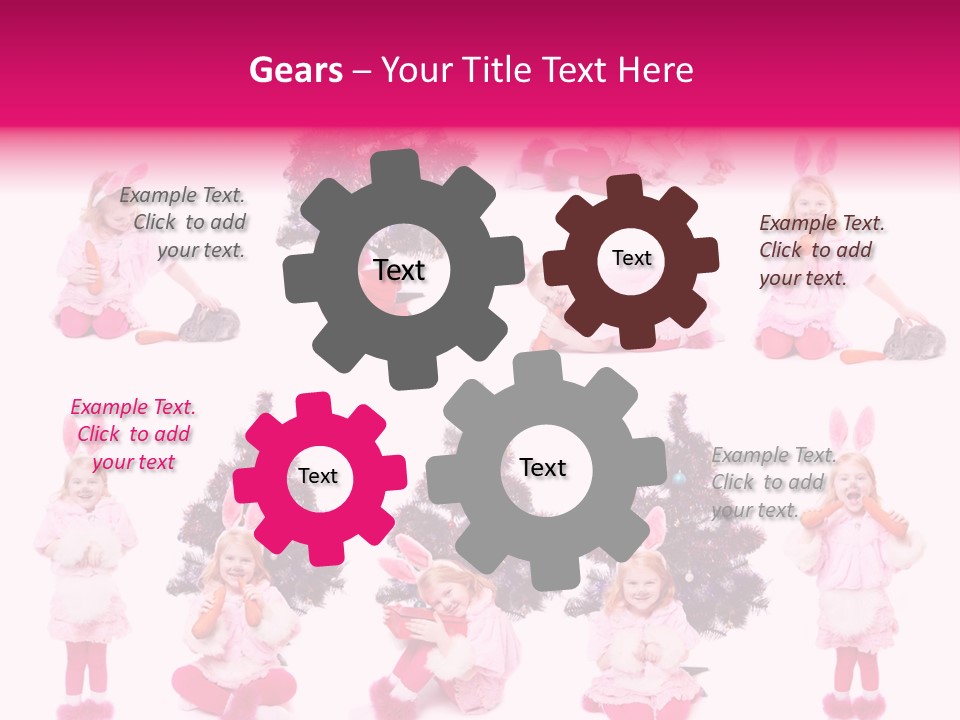 Joy Food Bunny PowerPoint Template