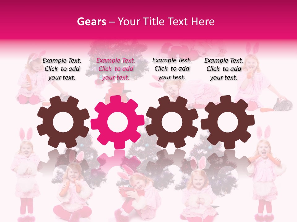 Joy Food Bunny PowerPoint Template