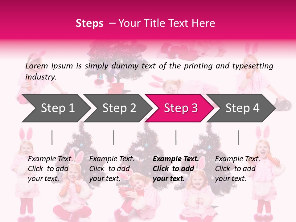 Joy Food Bunny PowerPoint Template