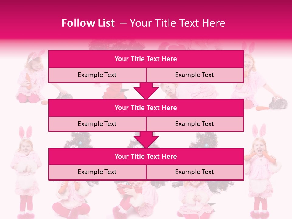 Joy Food Bunny PowerPoint Template