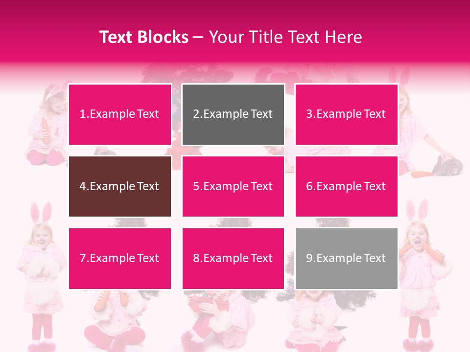 Joy Food Bunny PowerPoint Template