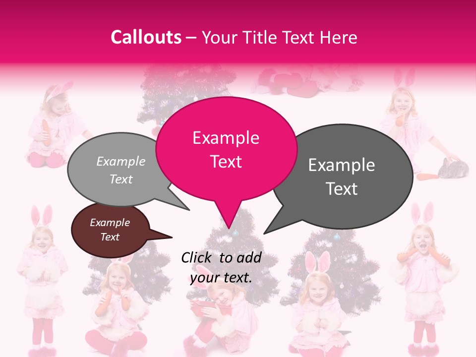 Joy Food Bunny PowerPoint Template