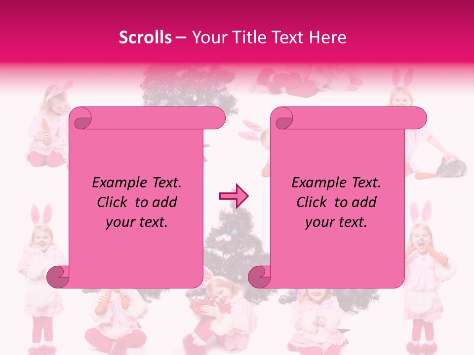 Joy Food Bunny PowerPoint Template