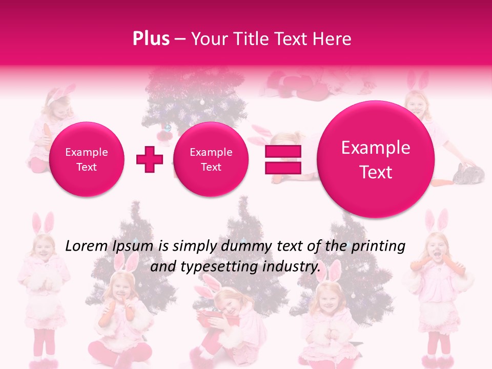 Joy Food Bunny PowerPoint Template