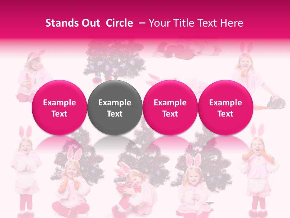 Joy Food Bunny PowerPoint Template