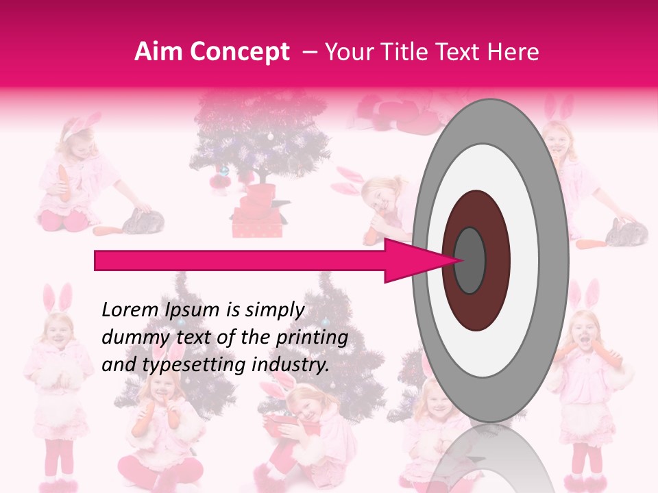 Joy Food Bunny PowerPoint Template