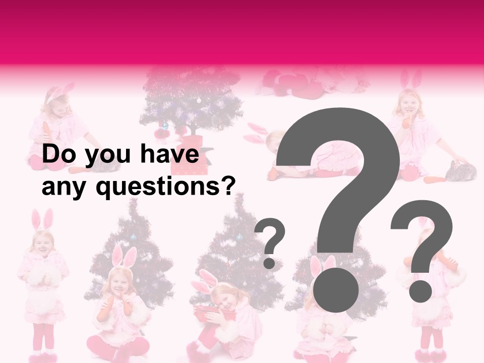 Joy Food Bunny PowerPoint Template