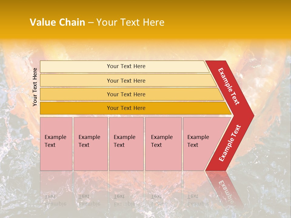 Grapefruit Ripe Close Up PowerPoint Template