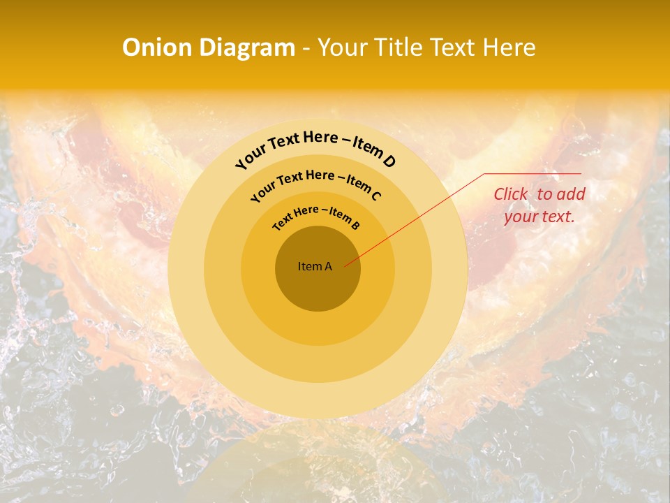 Grapefruit Ripe Close Up PowerPoint Template