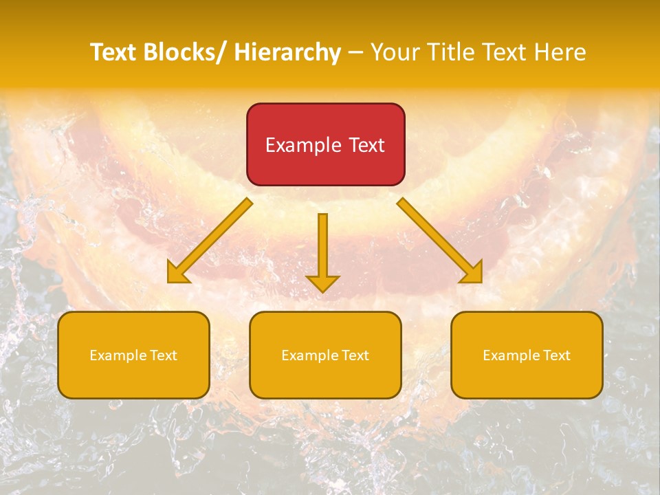 Grapefruit Ripe Close Up PowerPoint Template