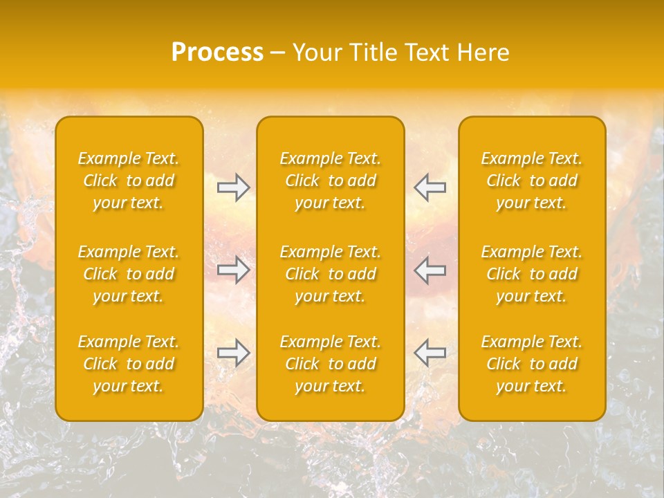 Grapefruit Ripe Close Up PowerPoint Template
