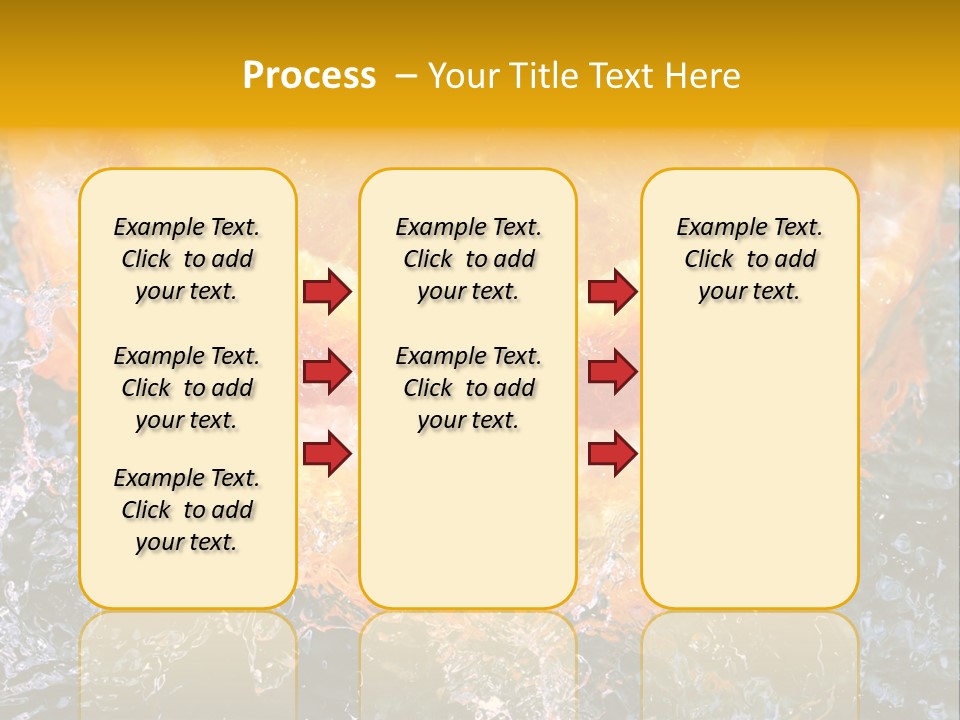 Grapefruit Ripe Close Up PowerPoint Template
