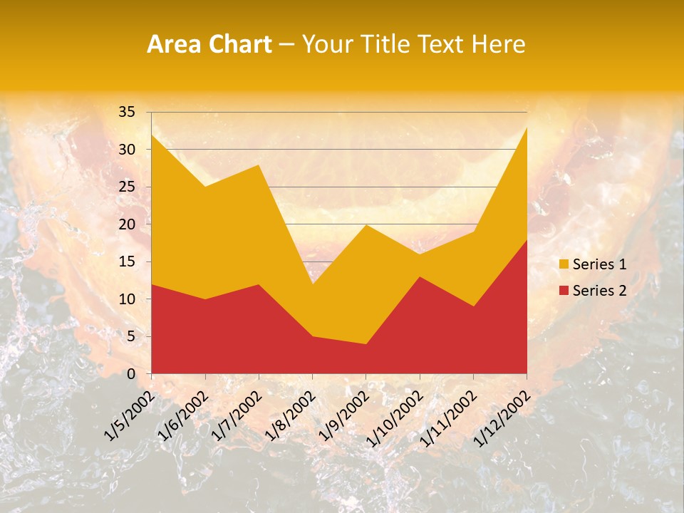 Grapefruit Ripe Close Up PowerPoint Template