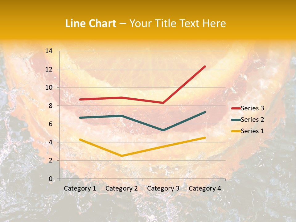 Grapefruit Ripe Close Up PowerPoint Template