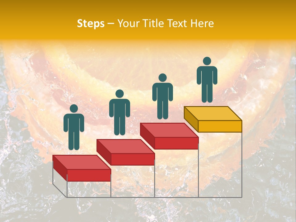 Grapefruit Ripe Close Up PowerPoint Template