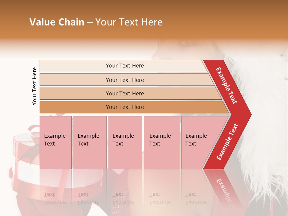 Woman Claus Attractive PowerPoint Template