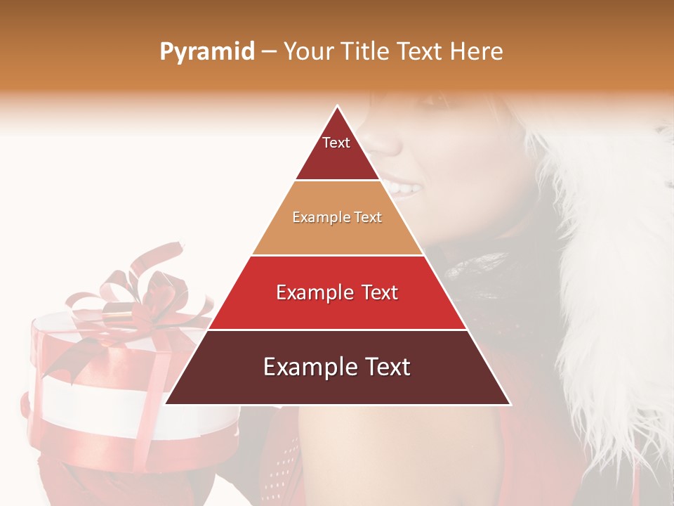 Woman Claus Attractive PowerPoint Template