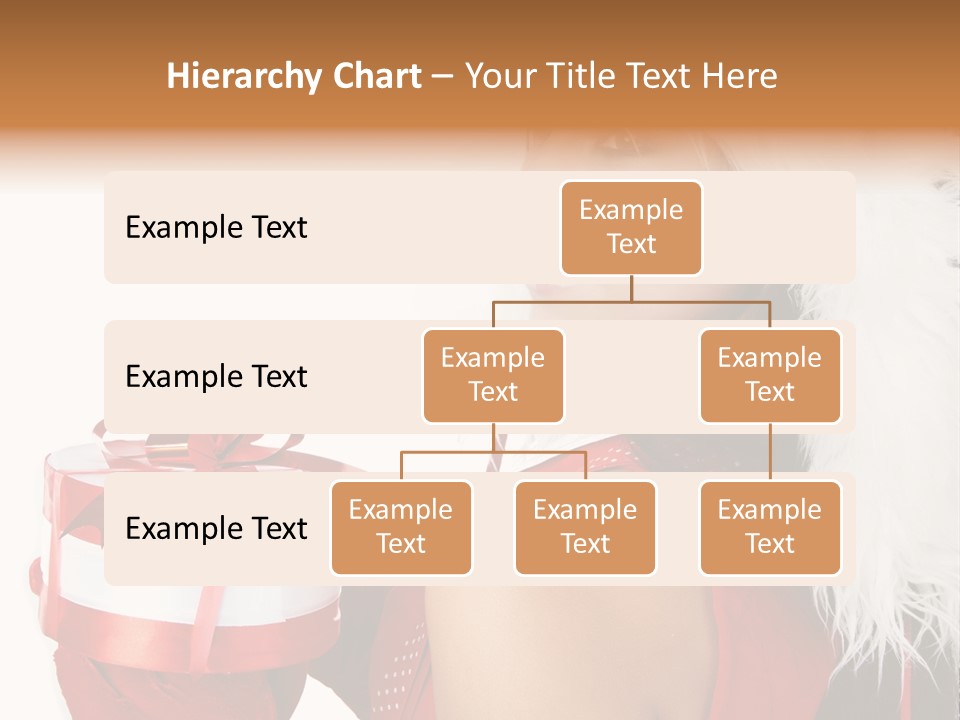 Woman Claus Attractive PowerPoint Template