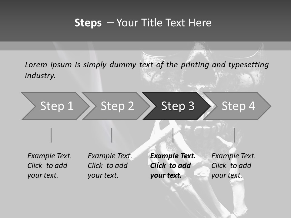Hand Bad Style PowerPoint Template