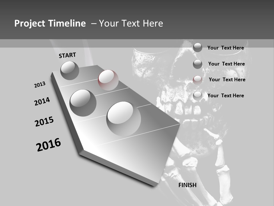 Hand Bad Style PowerPoint Template