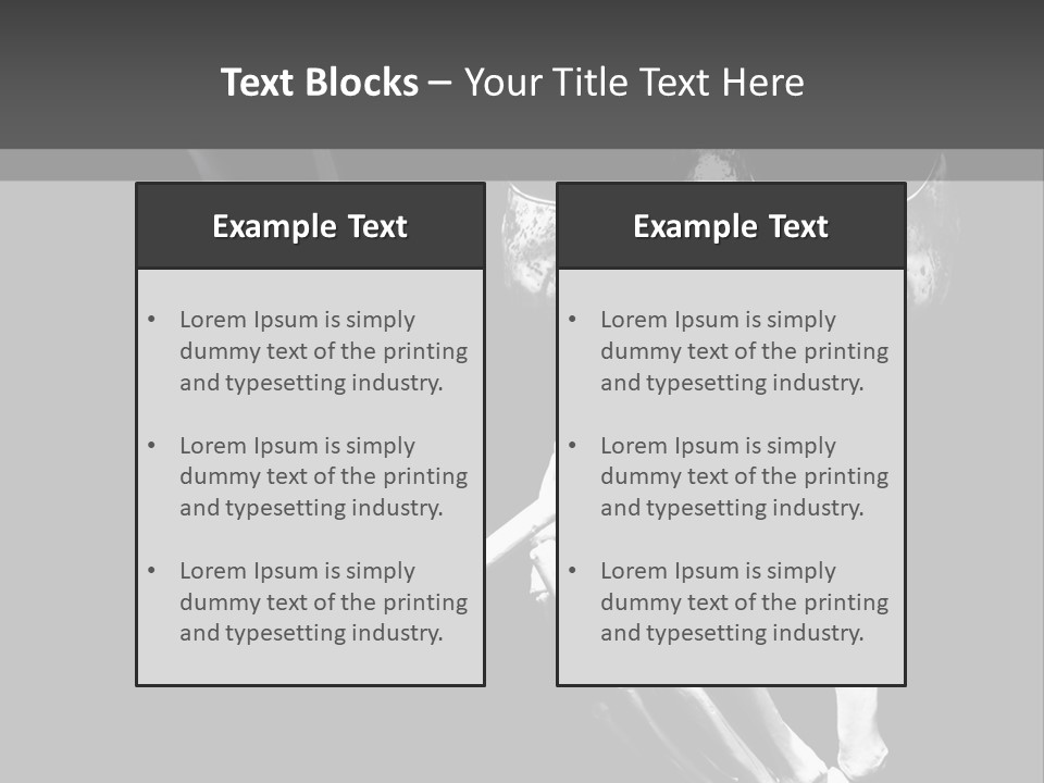 Hand Bad Style PowerPoint Template